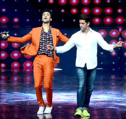 Raghav Juyal on the sets of 'Dance +'
